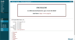 Desktop Screenshot of moodle.szepi.hu